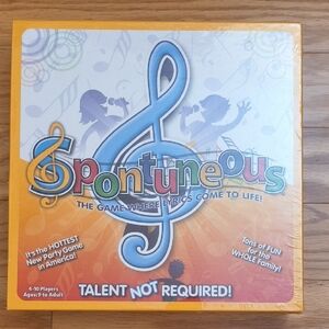 Spontaneous Games, Spontuneous Board Game Ages 9+ NWT-D